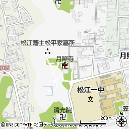 島根県松江市外中原町鷹匠町179周辺の地図