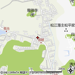 島根県松江市国屋町国屋上350周辺の地図