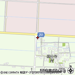鳥取県鳥取市国府町国分寺296周辺の地図