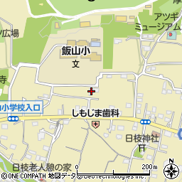 神奈川県厚木市飯山4373周辺の地図