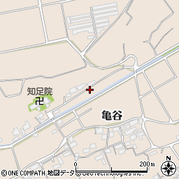 鳥取県東伯郡北栄町亀谷1205周辺の地図