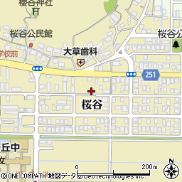 鳥取県鳥取市桜谷180-2周辺の地図