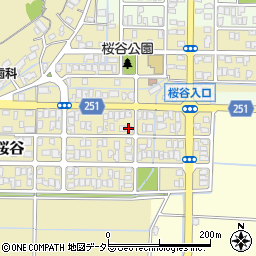 鳥取県鳥取市桜谷417周辺の地図