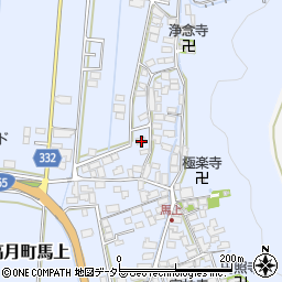 滋賀県長浜市高月町馬上1159周辺の地図
