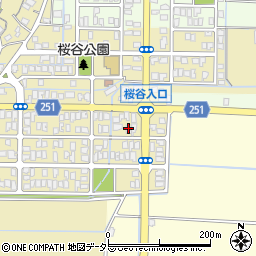 鳥取県鳥取市桜谷191-66周辺の地図