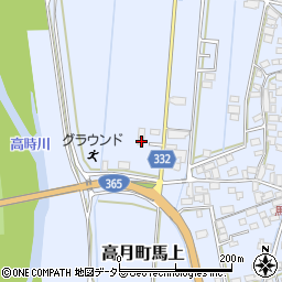 滋賀県長浜市高月町馬上2291周辺の地図
