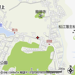 島根県松江市国屋町国屋上355周辺の地図