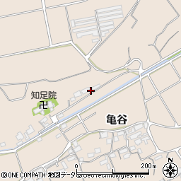 鳥取県東伯郡北栄町亀谷1151周辺の地図