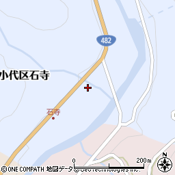兵庫県美方郡香美町小代区石寺105周辺の地図