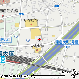 神奈川県大和市上草柳113周辺の地図