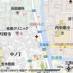 島根県松江市外中原町中ノ丁100周辺の地図