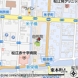 島根県松江市米子町23周辺の地図