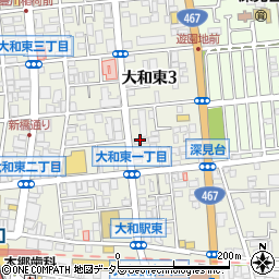 株式会社日警保安　神奈川営業所周辺の地図