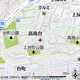 神奈川県横浜市神奈川区高島台16-1周辺の地図