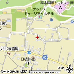 神奈川県厚木市飯山1043周辺の地図