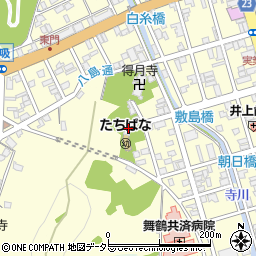 日宗寺周辺の地図