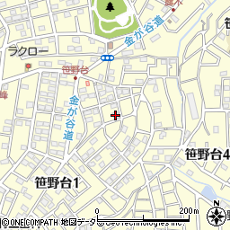 中村ハウス周辺の地図
