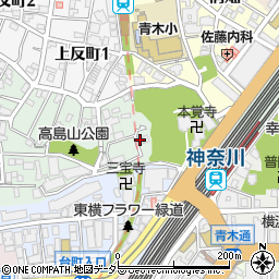高島台アパート周辺の地図