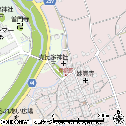 滋賀県長浜市高月町東柳野707周辺の地図