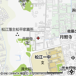 島根県松江市外中原町鷹匠町173-3周辺の地図