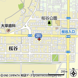 鳥取県鳥取市桜谷409周辺の地図