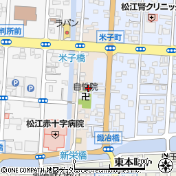 島根県松江市米子町27周辺の地図