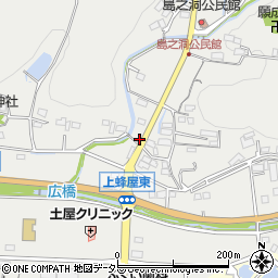 岐阜県美濃加茂市蜂屋町上蜂屋3676周辺の地図