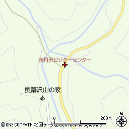 西丹沢ビジターセンター周辺の地図