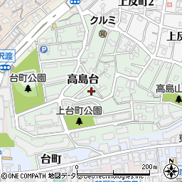 神奈川県横浜市神奈川区高島台16-3周辺の地図