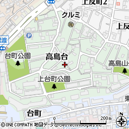 神奈川県横浜市神奈川区高島台16-2周辺の地図
