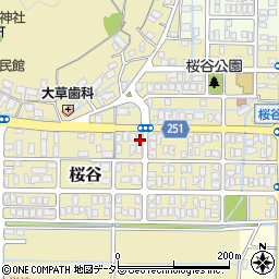 鳥取県鳥取市桜谷398周辺の地図