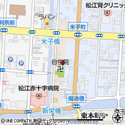 島根県松江市米子町28周辺の地図