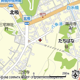 京都府舞鶴市北吸743周辺の地図