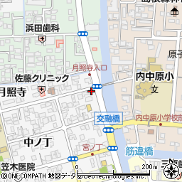島根県松江市外中原町中ノ丁102周辺の地図