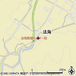 福井県小浜市法海129周辺の地図
