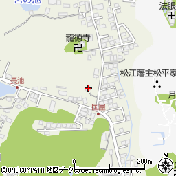 島根県松江市国屋町国屋上349周辺の地図