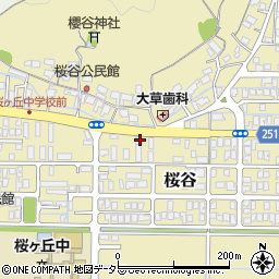 鳥取県鳥取市桜谷176-2周辺の地図