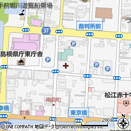 島根銀行殿町 ＡＴＭ周辺の地図