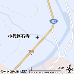 兵庫県美方郡香美町小代区石寺95周辺の地図
