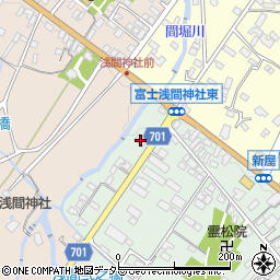 飯島犬猫病院周辺の地図