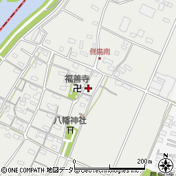 岐阜県関市側島654周辺の地図