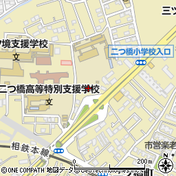 神奈川県横浜市瀬谷区二ツ橋町508-1周辺の地図