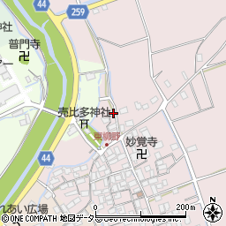 滋賀県長浜市高月町東柳野708-1周辺の地図