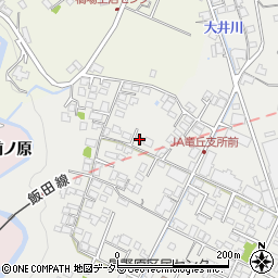 長野県飯田市長野原120周辺の地図