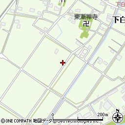岐阜県関市下白金周辺の地図