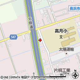 滋賀県長浜市高月町高月728-1周辺の地図