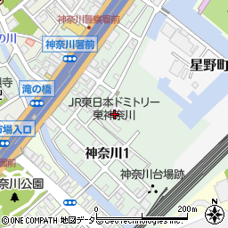 ＪＲ東日本ドミトリー東神奈川周辺の地図