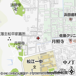 島根県松江市外中原町鷹匠町131-1周辺の地図