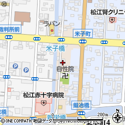 島根県松江市米子町33周辺の地図
