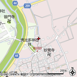 滋賀県長浜市高月町東柳野708-2周辺の地図